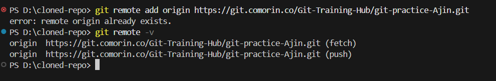 Git remote