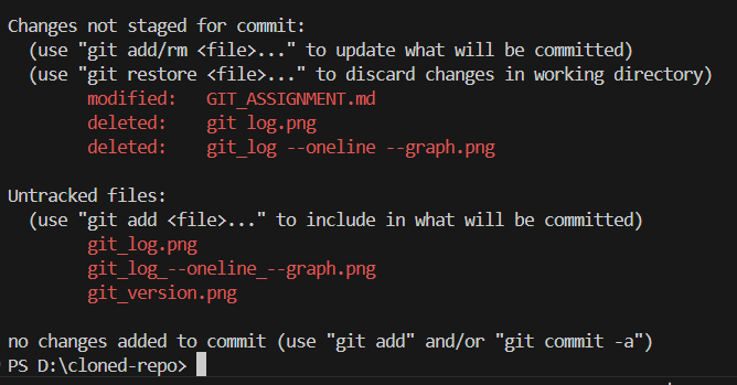 Git status