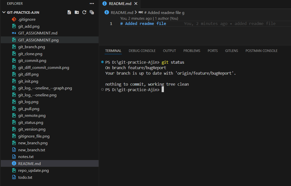 Git readme