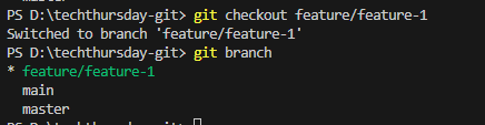 Git checkout