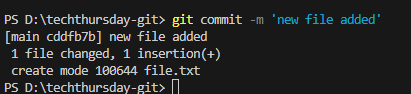 Git add