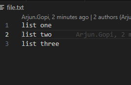 Git files verifed