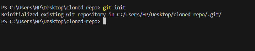 Repository Creation