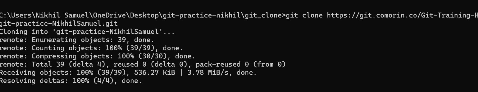 Git clone