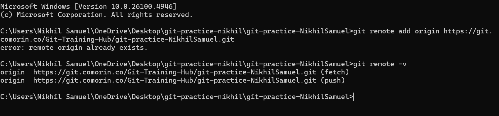 Git remote