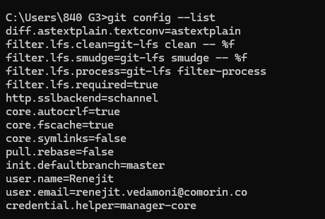 Git status