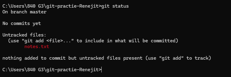 Git add